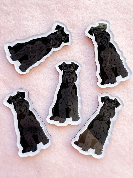 Schnauzer (black), Giant Schnauzer Magnet