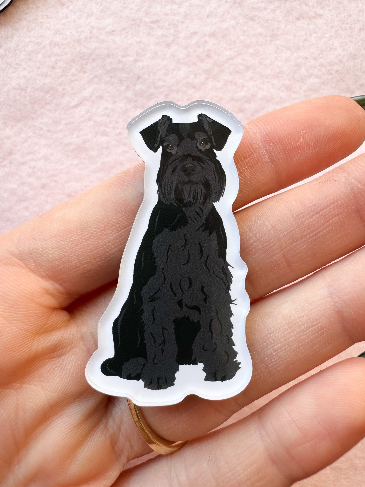 Schnauzer (black), Giant Schnauzer Magnet