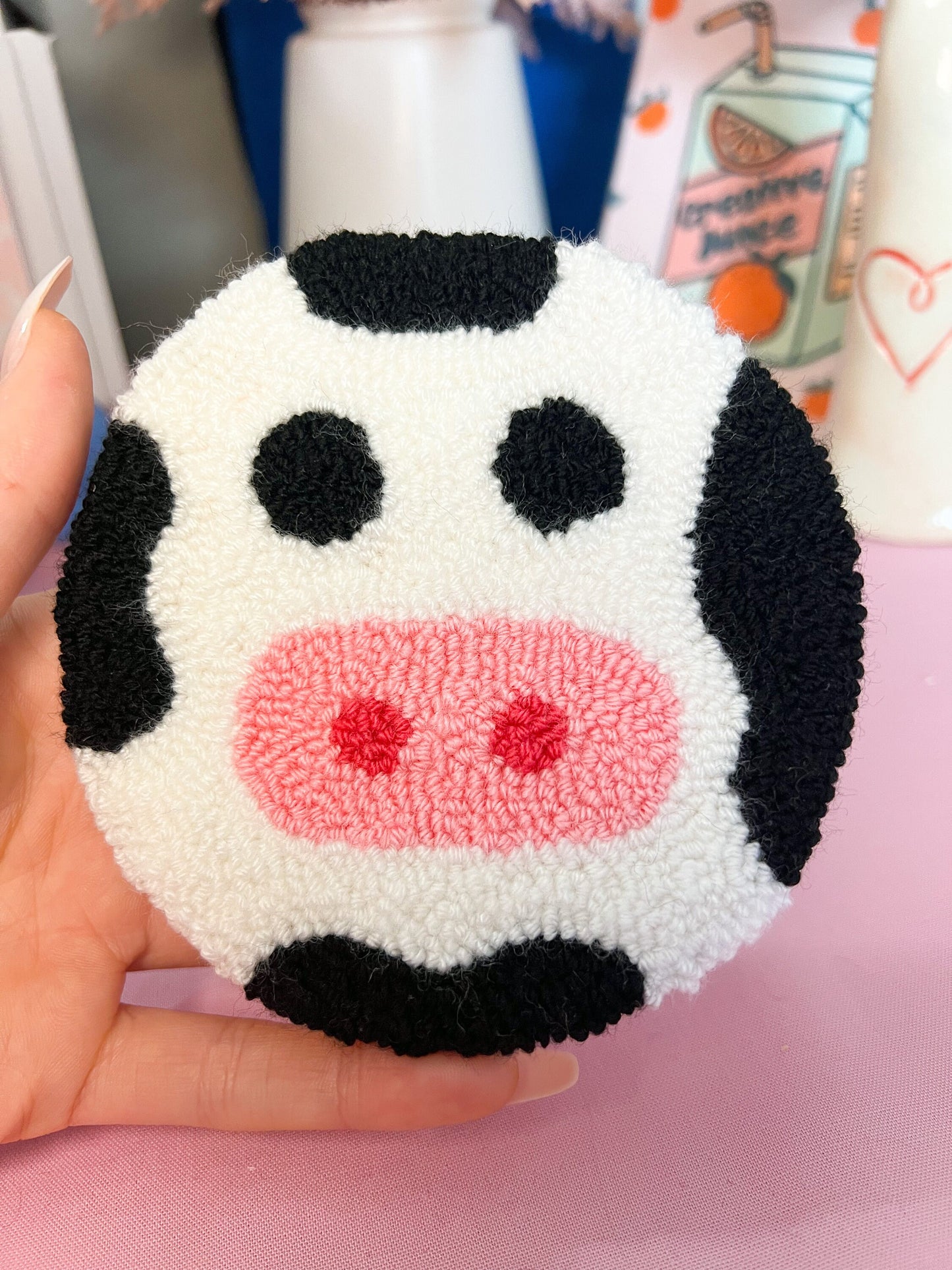 Cow Face Coaster