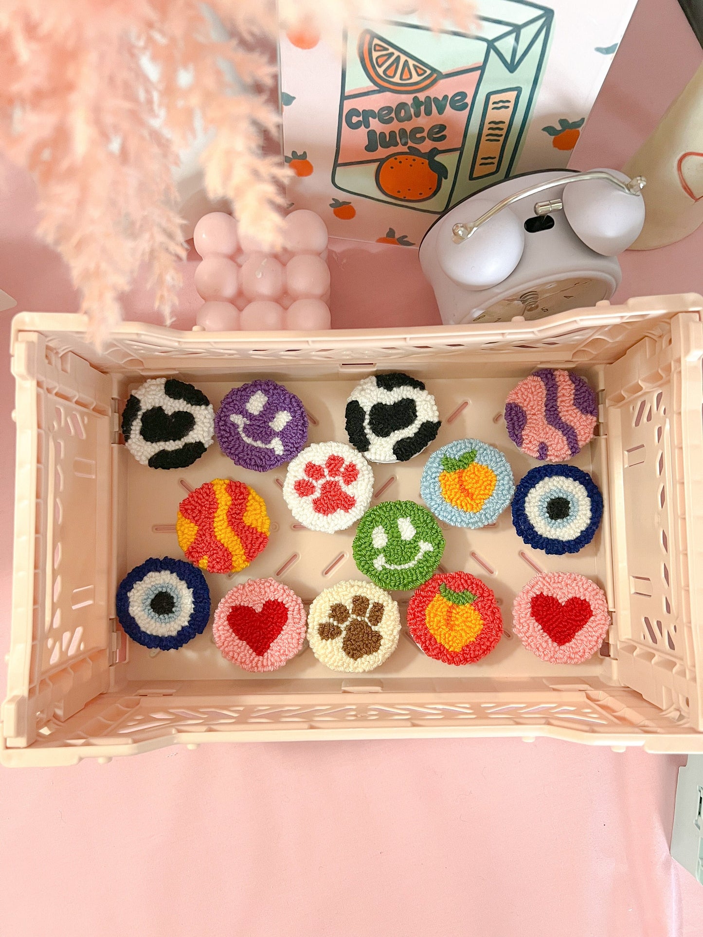Tufted Phone Grips