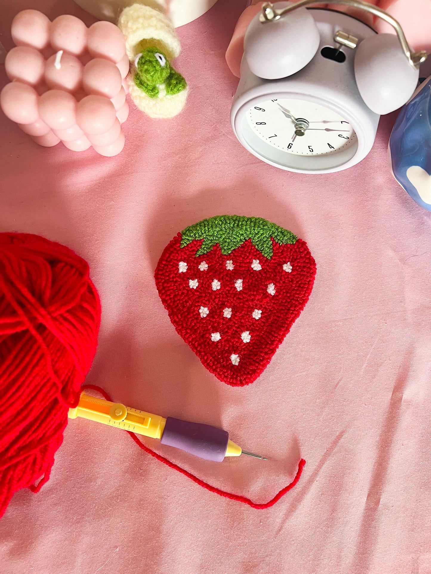 Strawberry Coaster