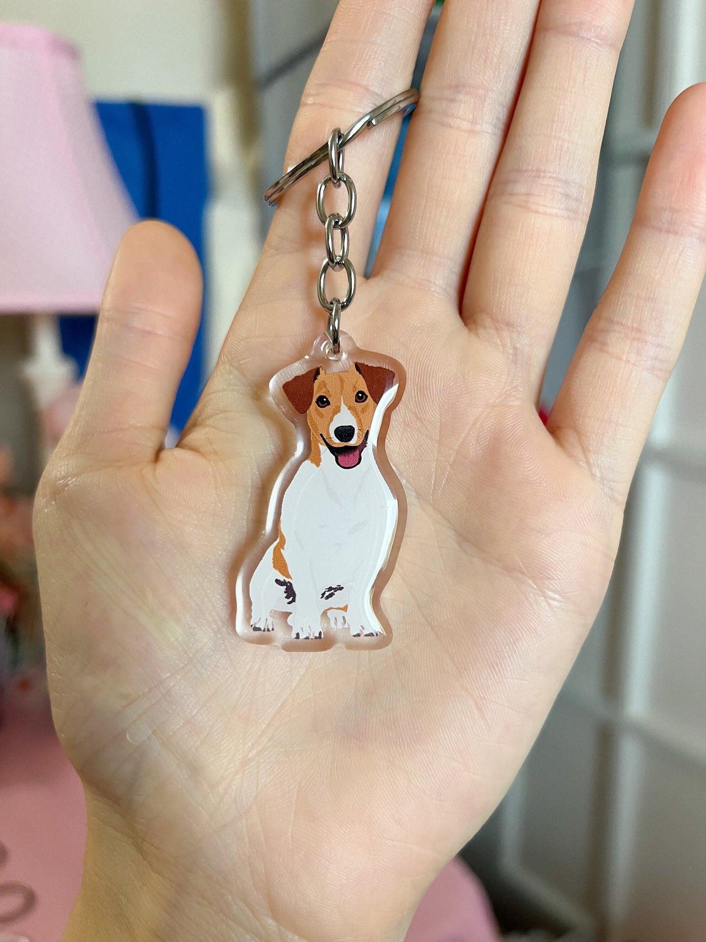 Jack Russell Terrier Keychain