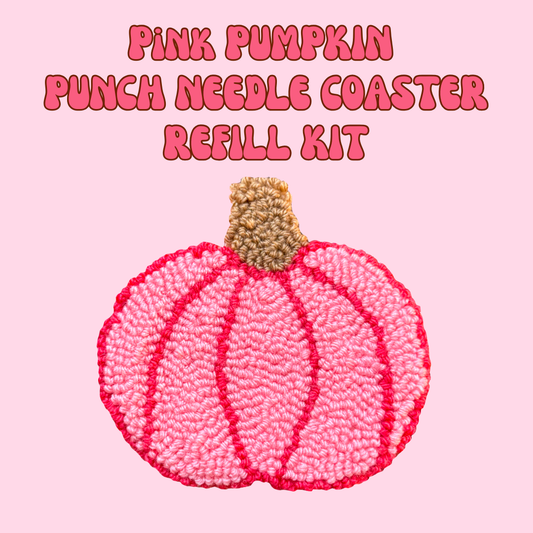 Pink Pumpkin Punch Needle Refill Kit