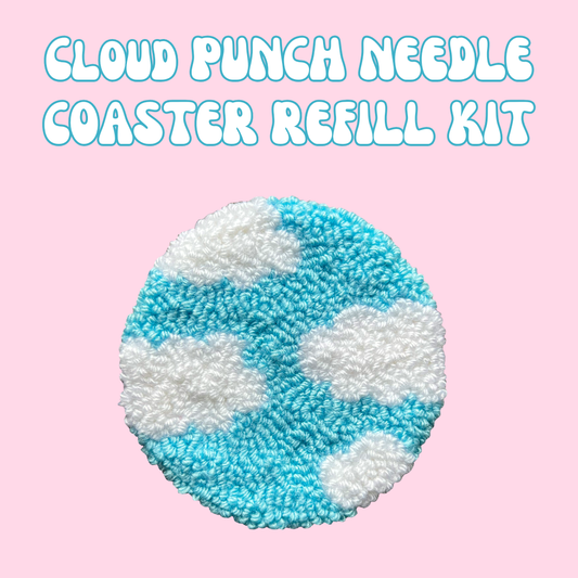 Cloud Coaster Punch Needle Refill Kit