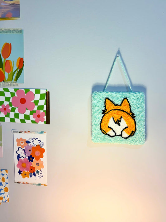 Corgi Butt Wall Hanging