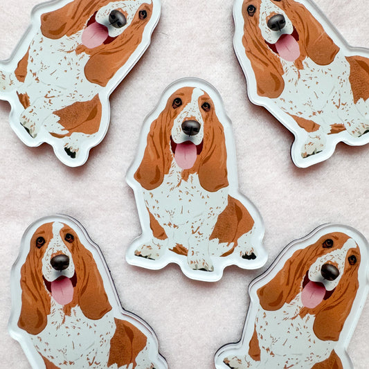 Basset Hound Magnet