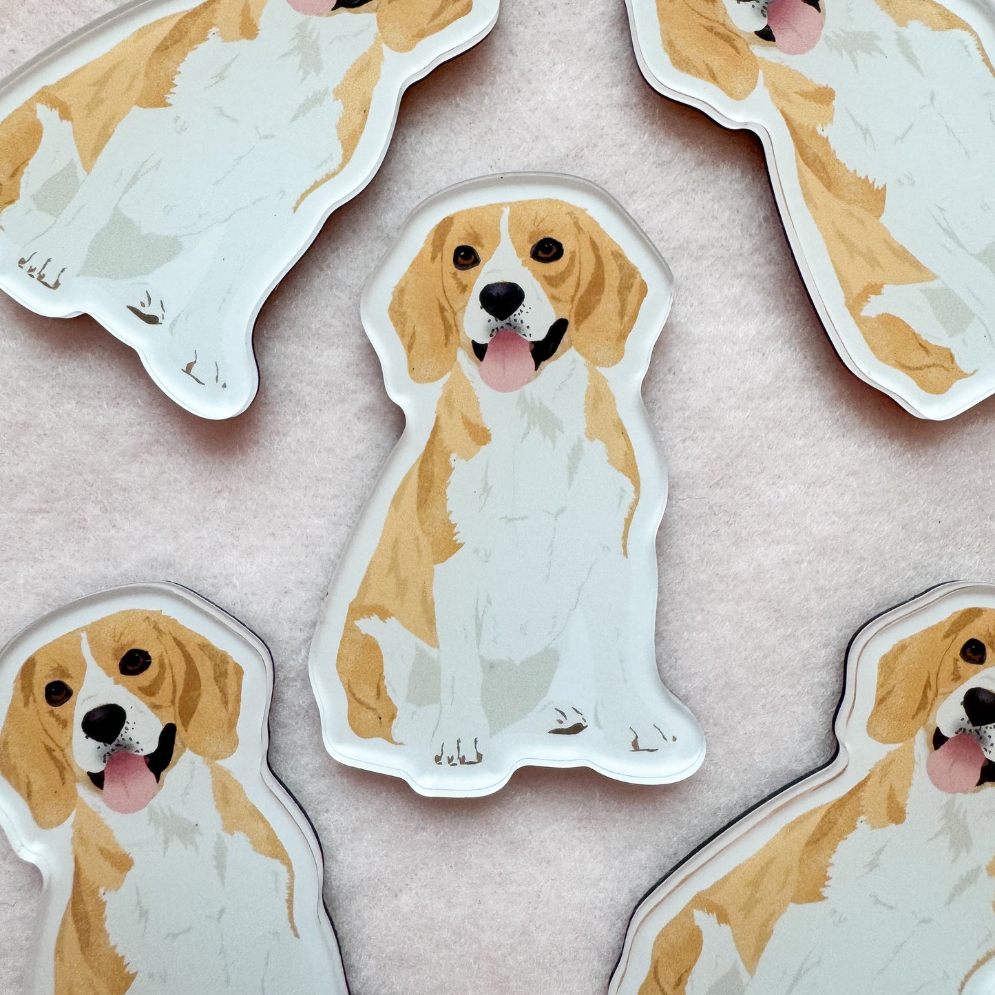 Beagle (lemon) Magnet