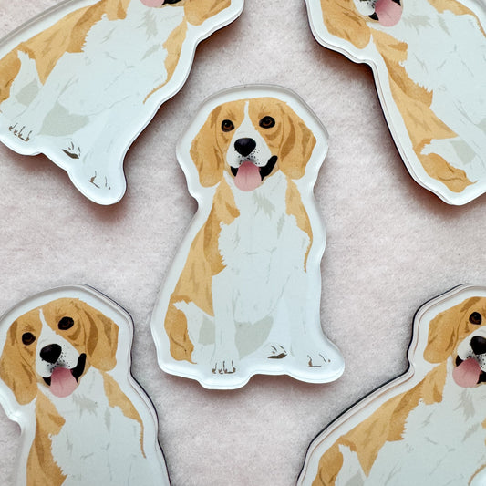 Beagle (lemon) Magnet