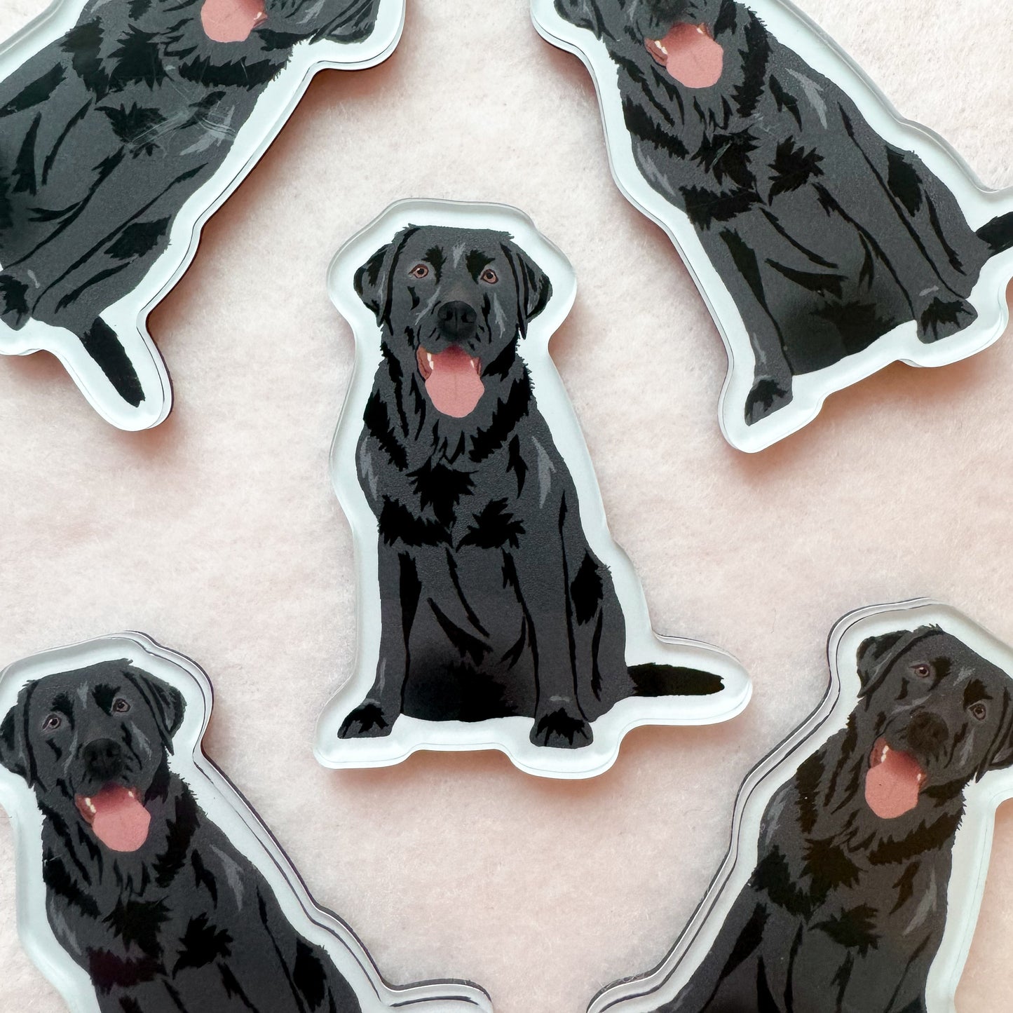 Labrador (black) Magnet