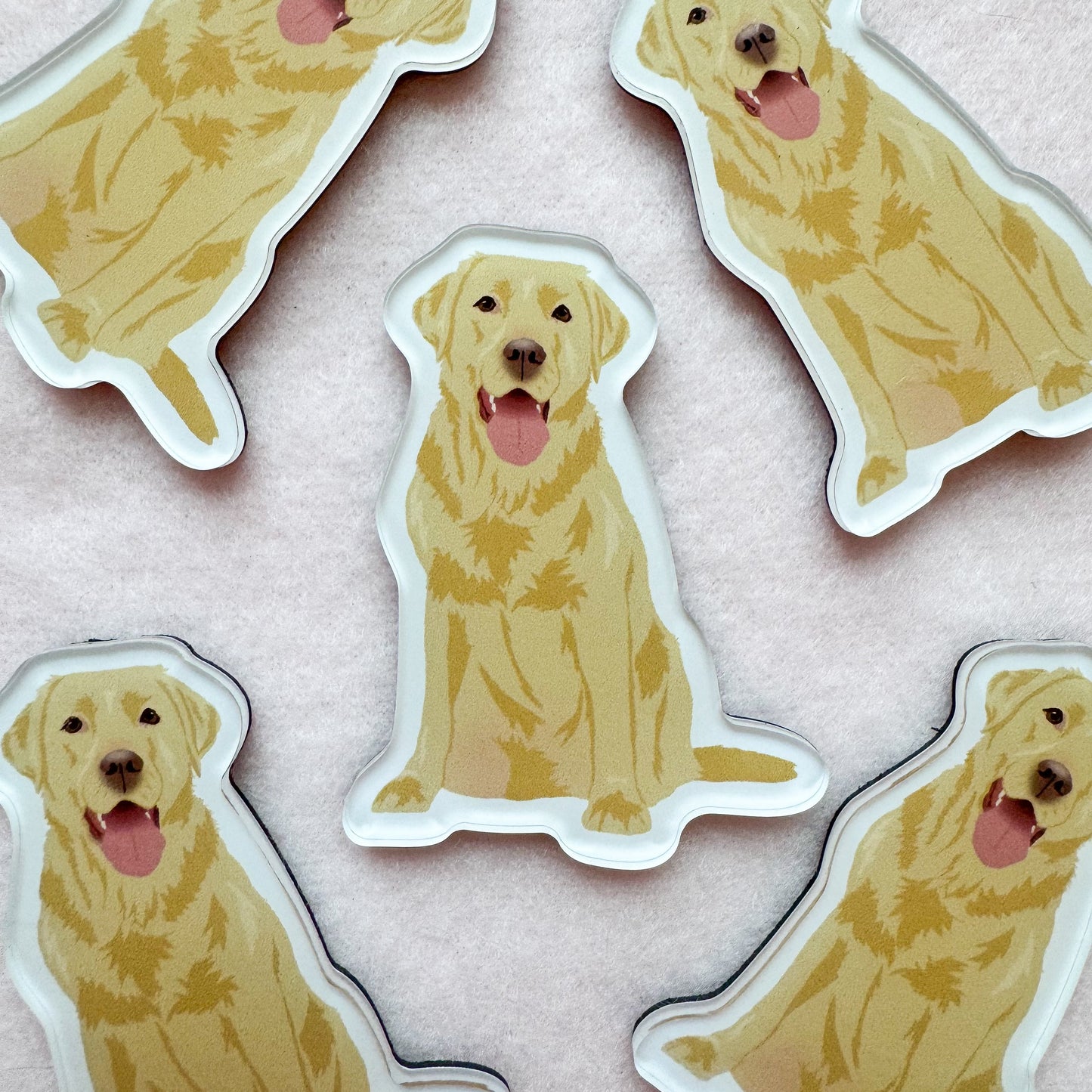 Labrador (yellow) Magnet