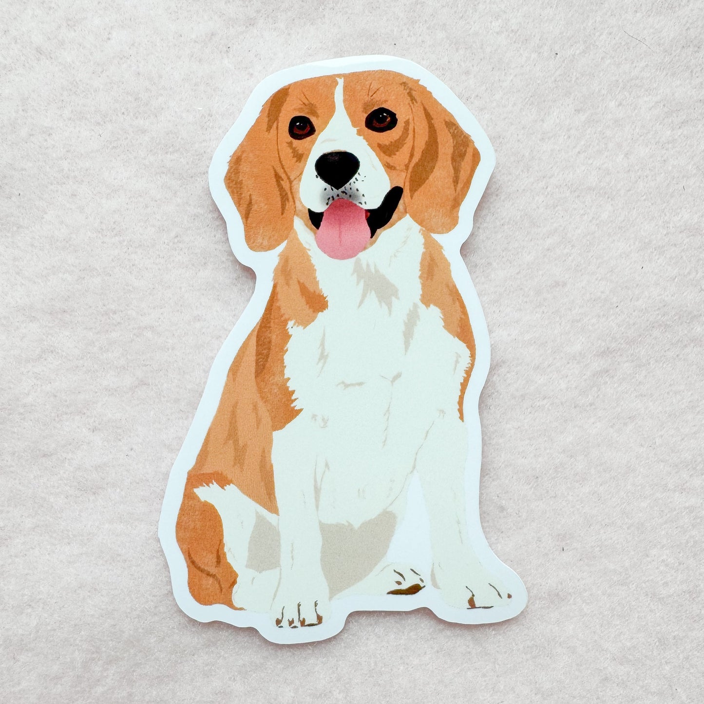 Beagle (lemon) Sticker