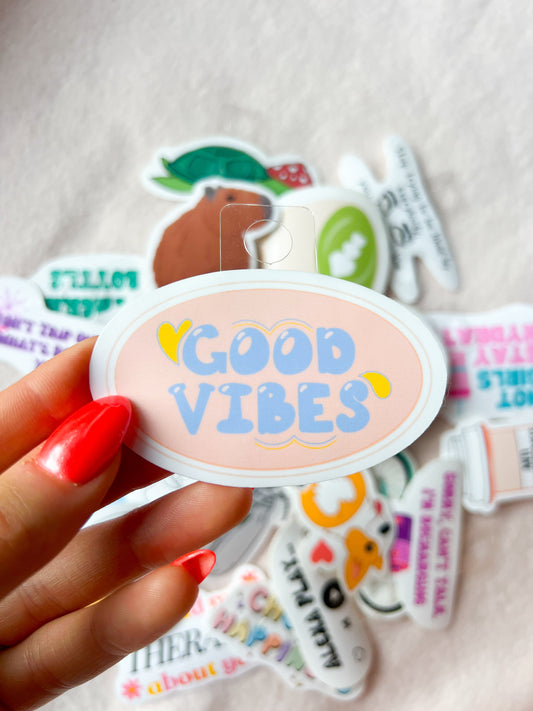 Good Vibes Sticker