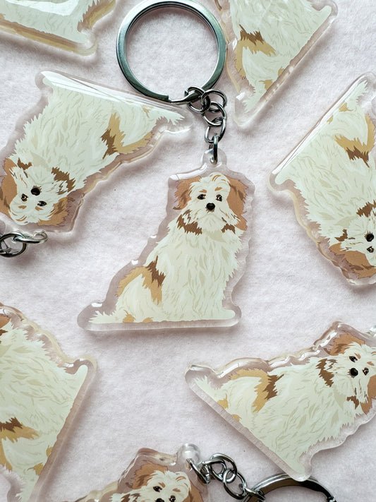Lhasa Apso Keychain