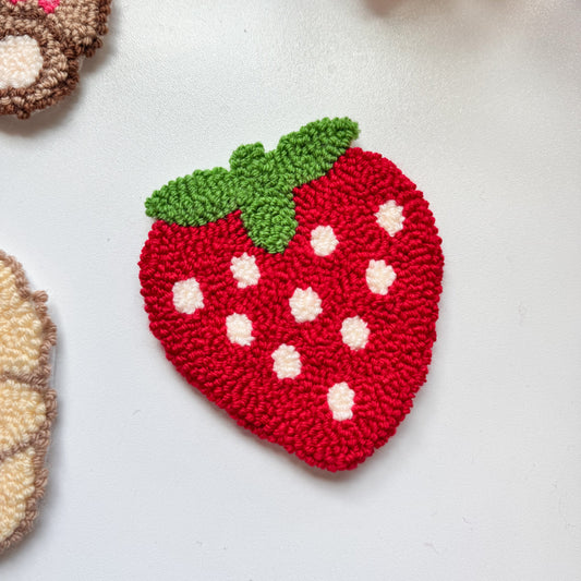 Strawberry Coaster