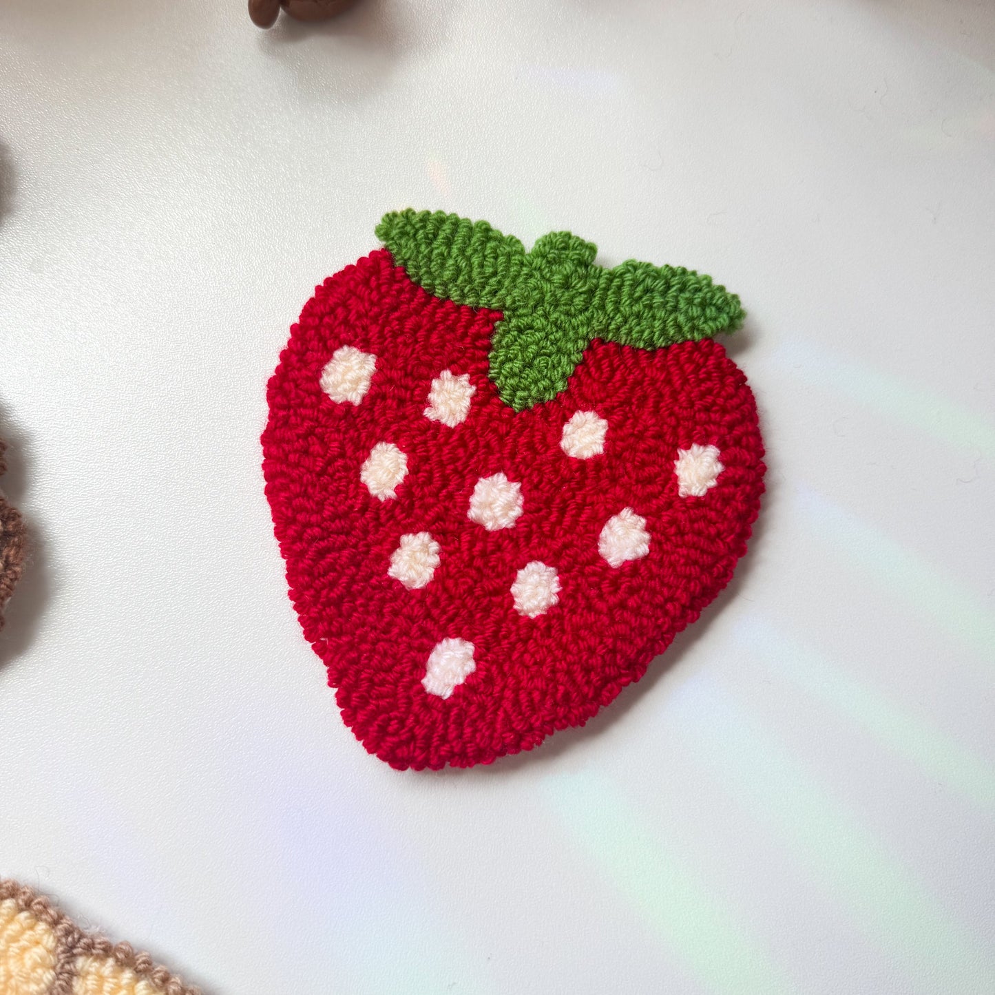 Strawberry Coaster