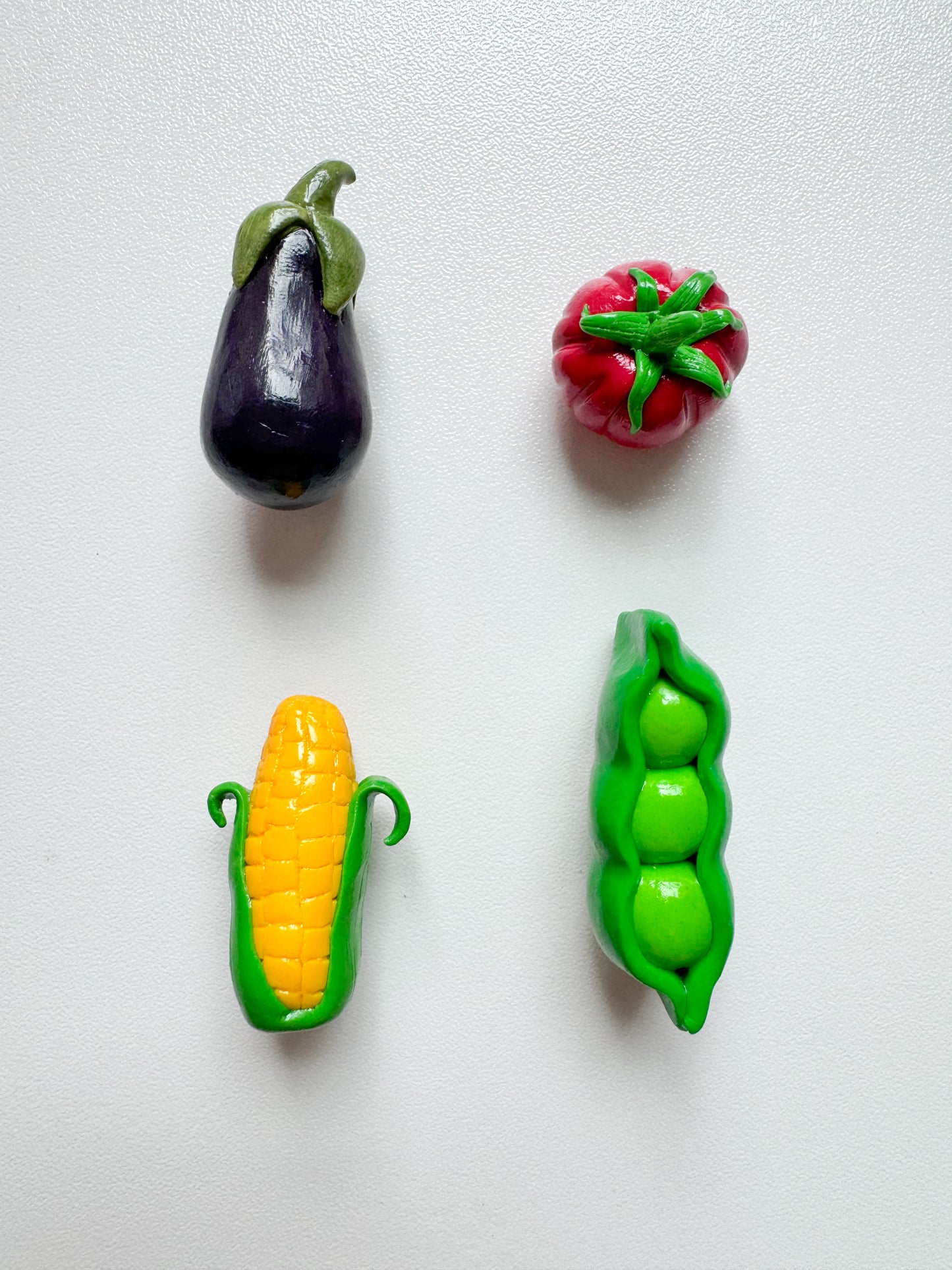 Veggie Clay Magnet Set