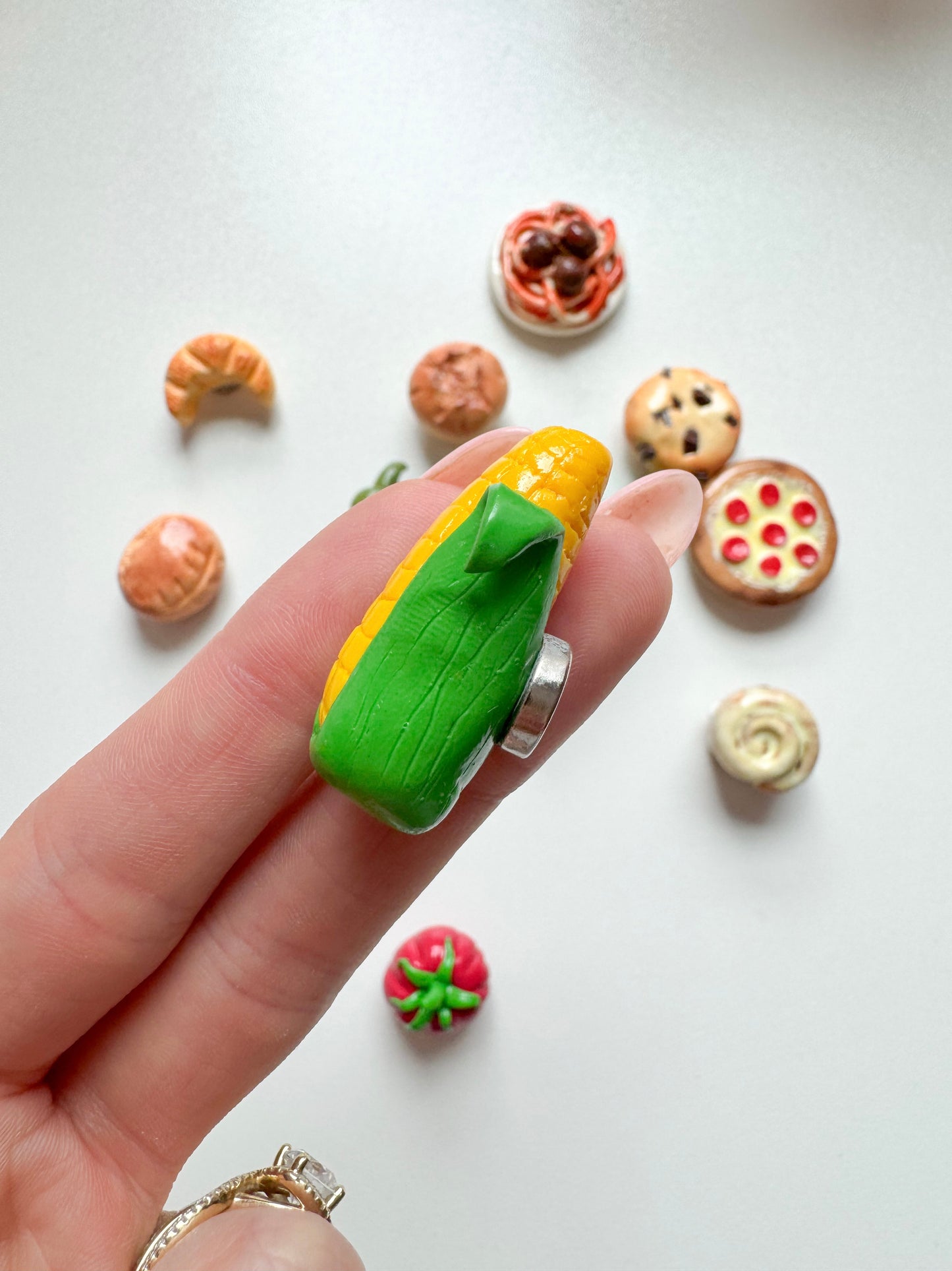 Veggie Clay Magnet Set
