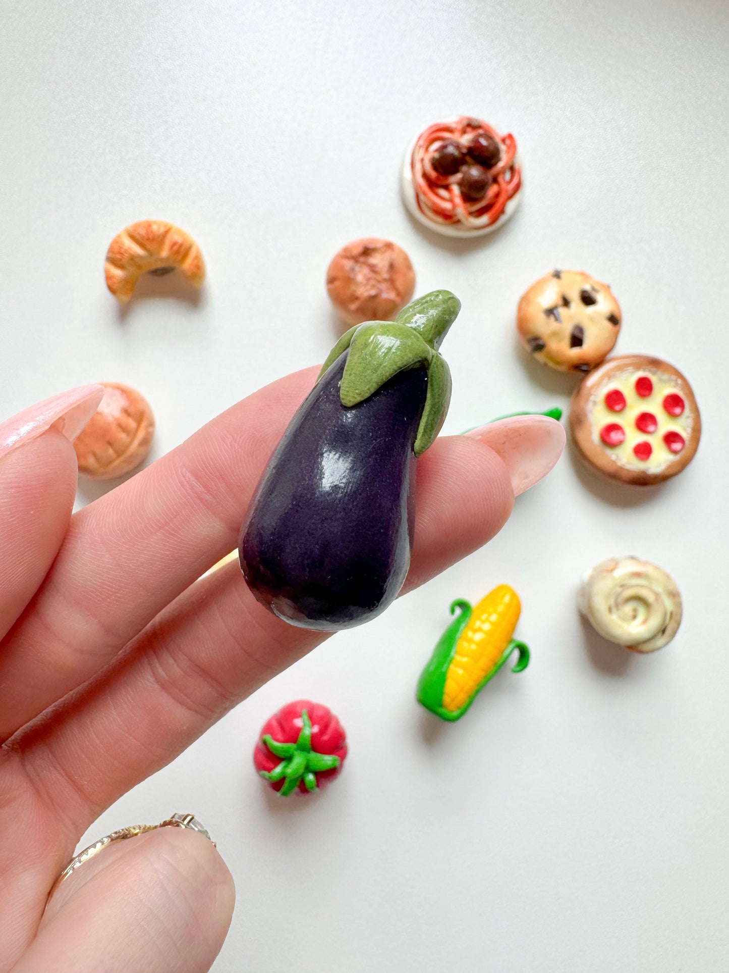 Veggie Clay Magnet Set
