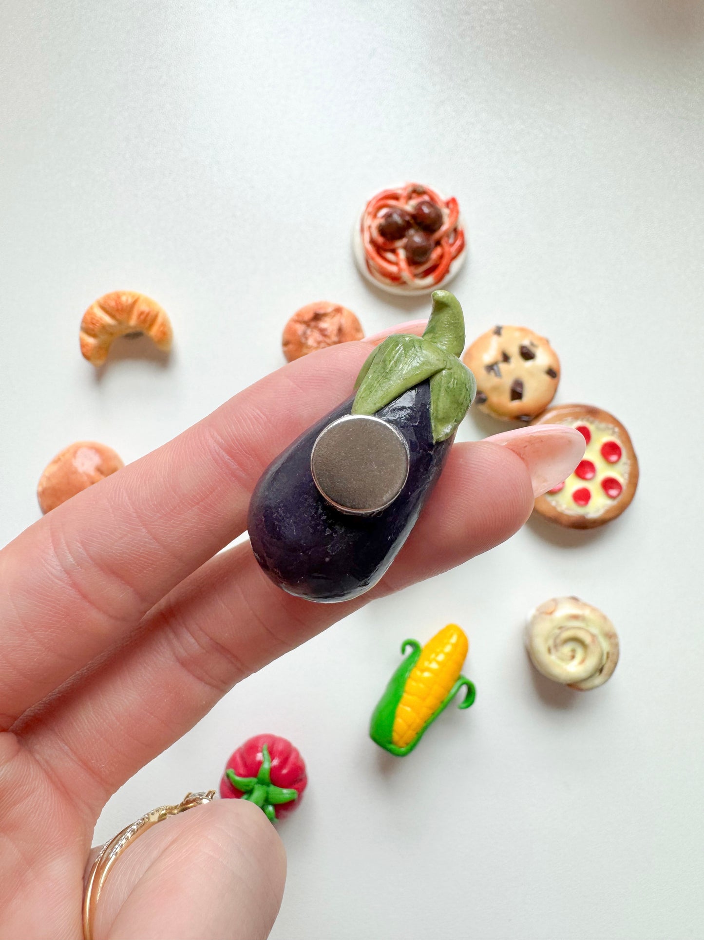 Veggie Clay Magnet Set