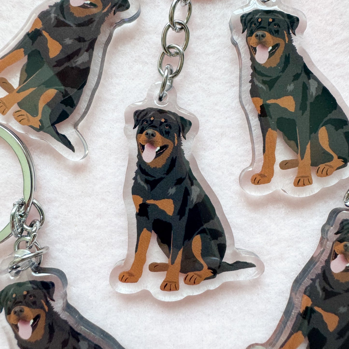 Rottweiler Keychain