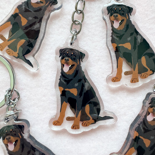 Rottweiler Keychain