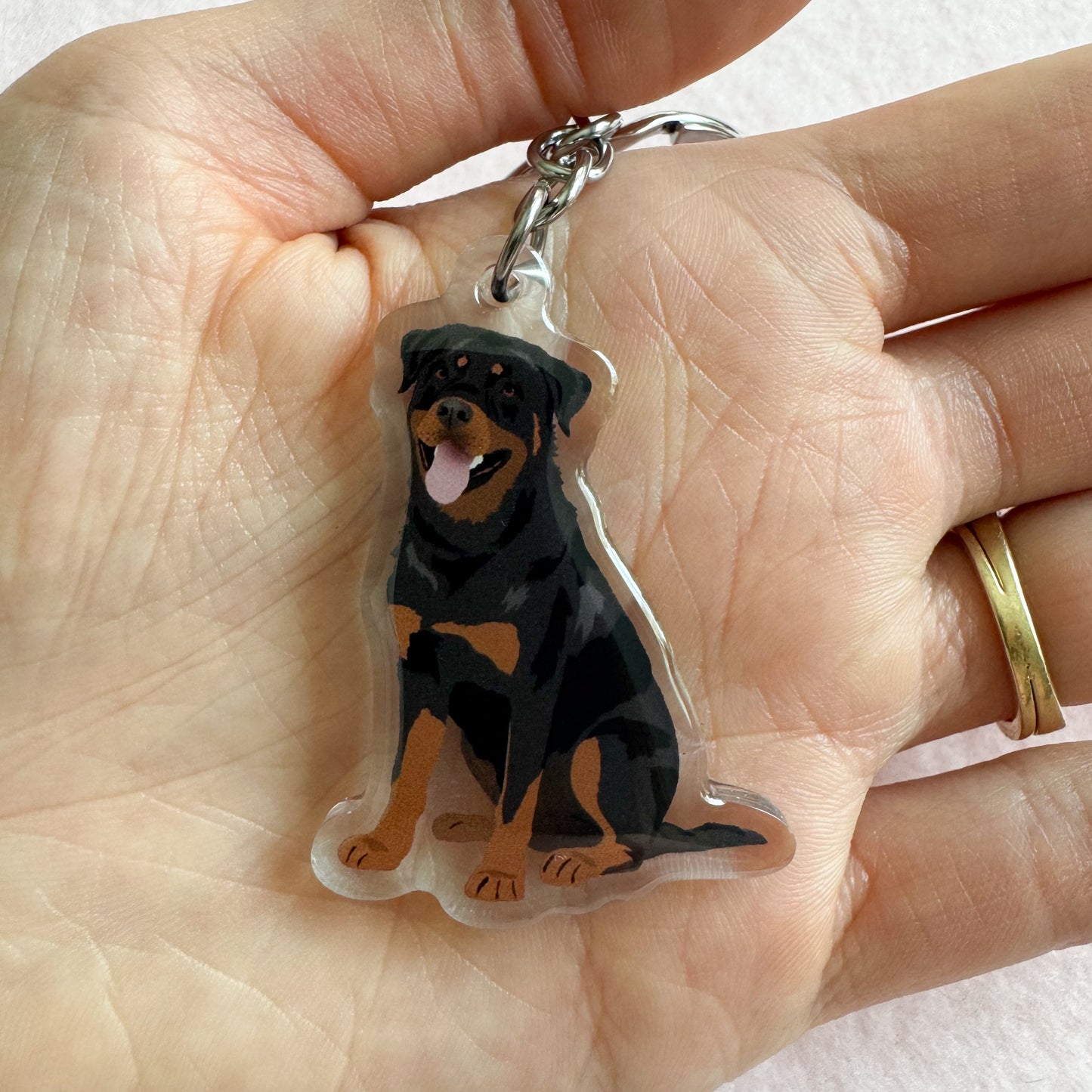 Rottweiler Keychain