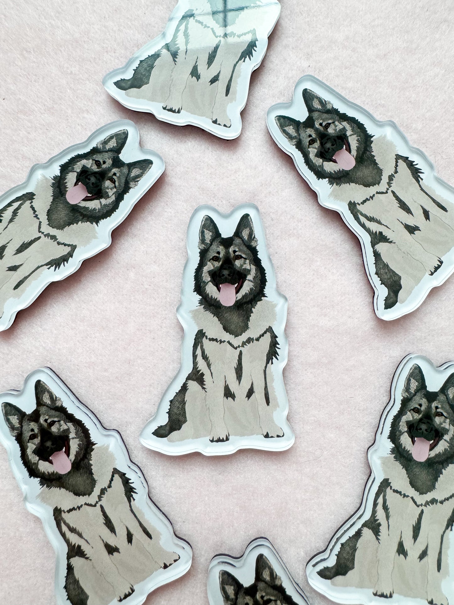 Norwegian Elkhound Magnet