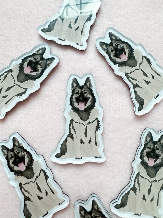 Norwegian Elkhound Magnet