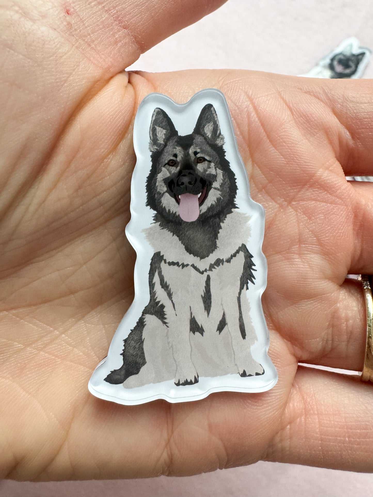 Norwegian Elkhound Magnet