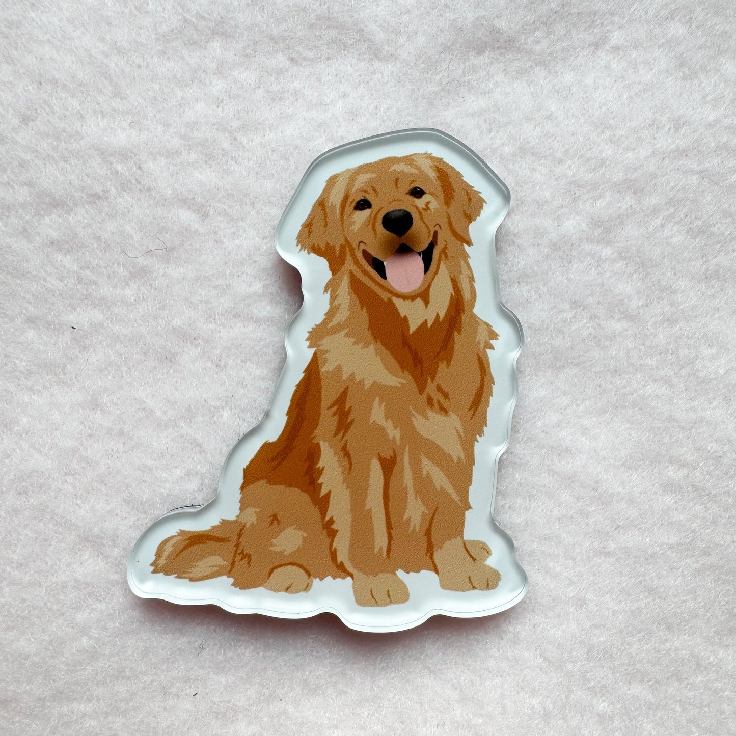 Golden Retriever Magnet