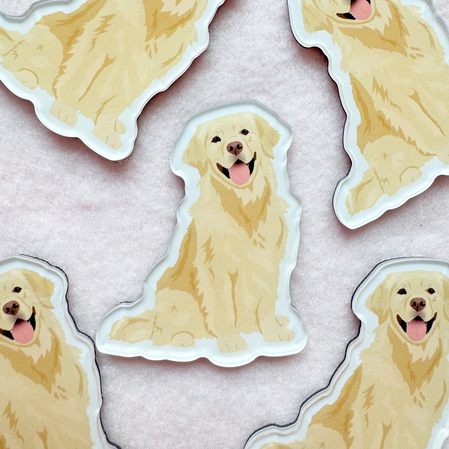 Golden Retriever Magnet