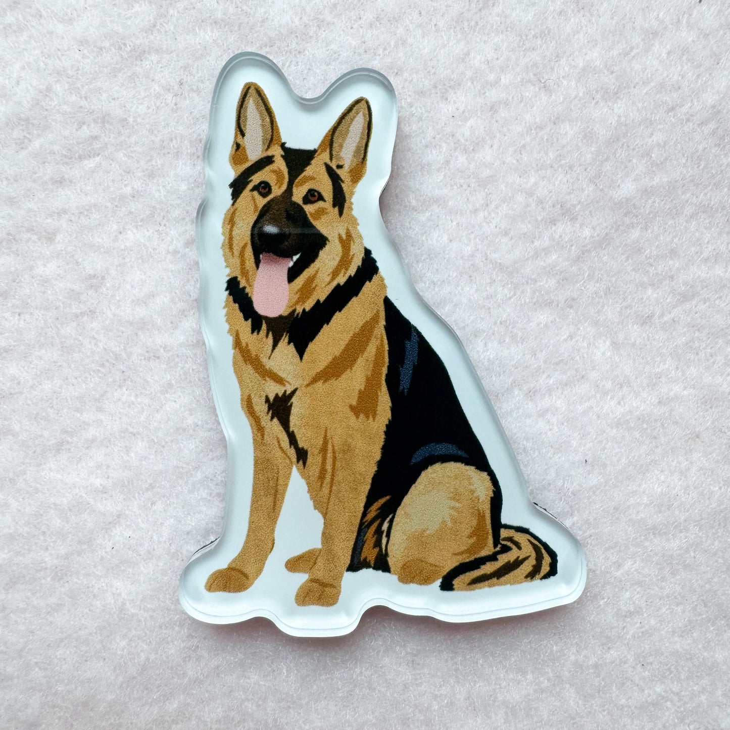 German Shepherd (black & tan) Magnet