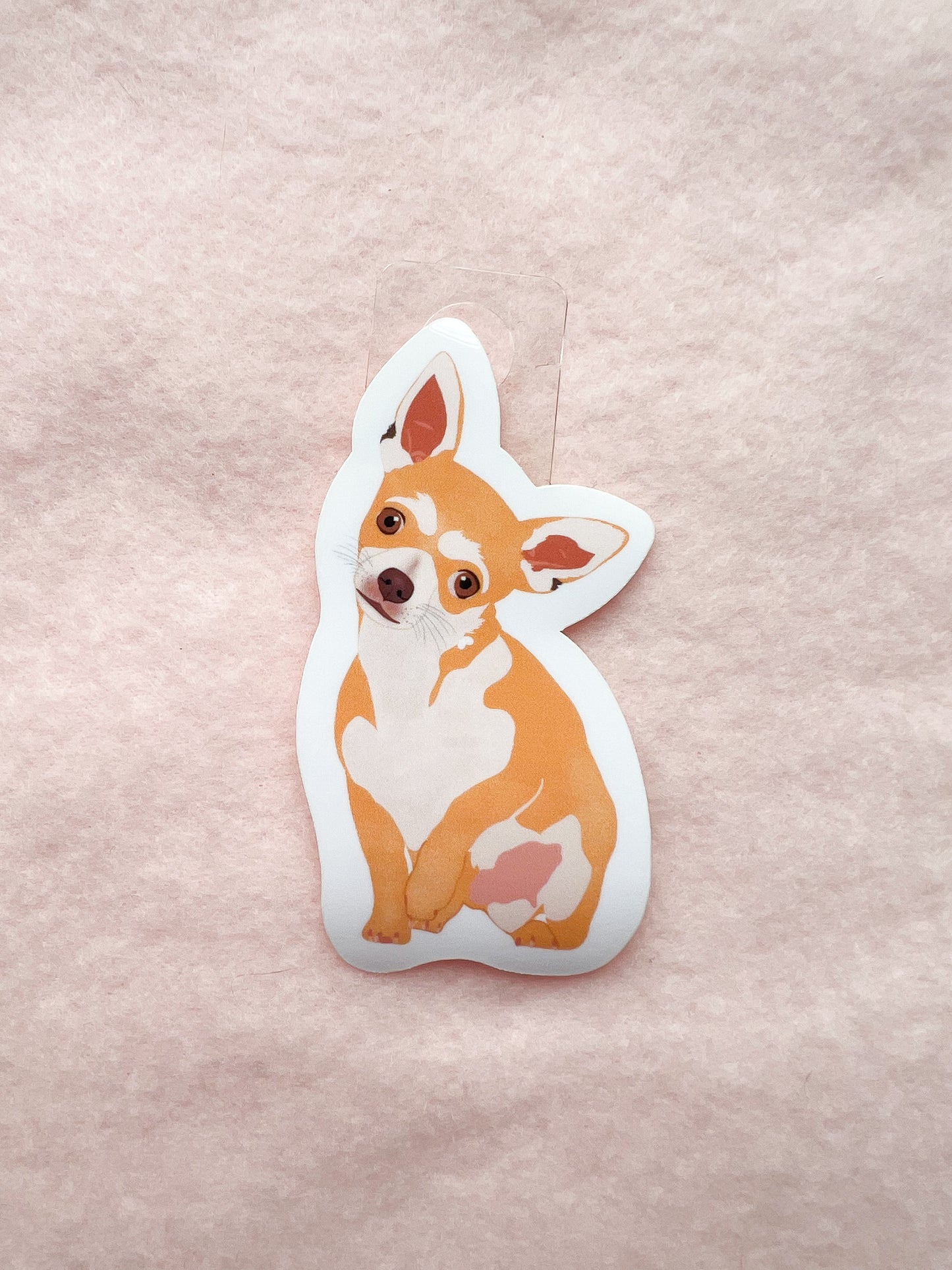 Chihuahua (Blonde) Sticker