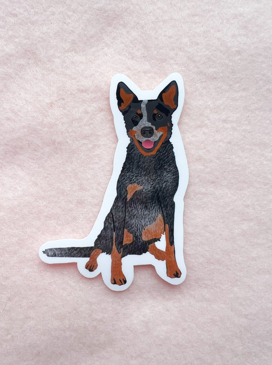 Heeler (Blue) Sticker