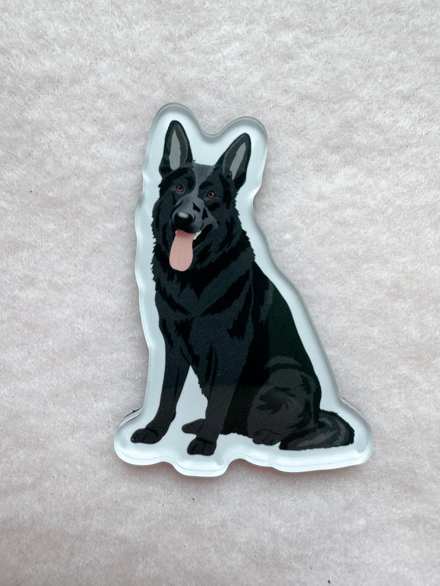 German Shepherd (black) Magnet