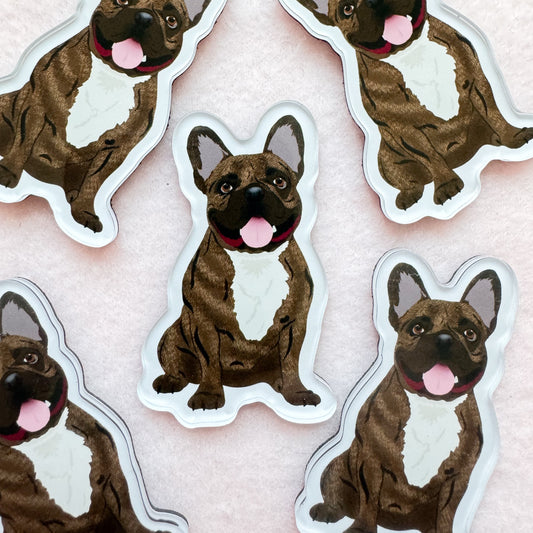 Frenchie (brindle) Magnet