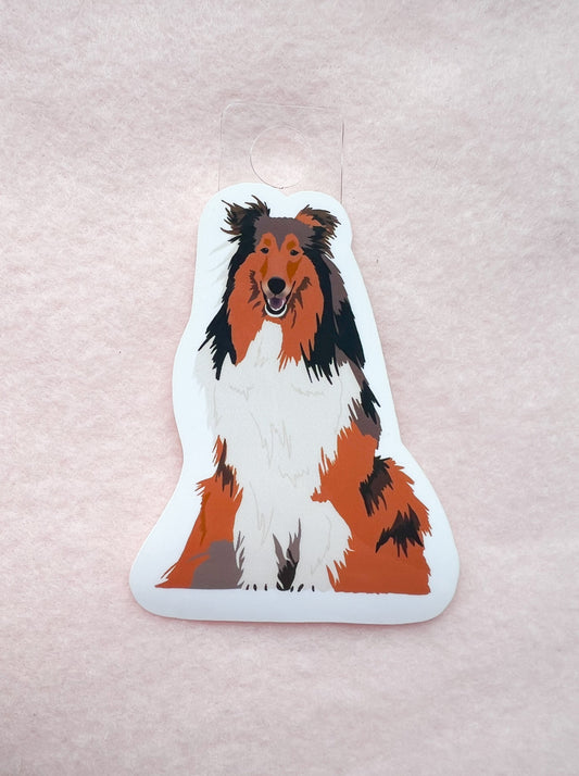 Rough Collie Sticker