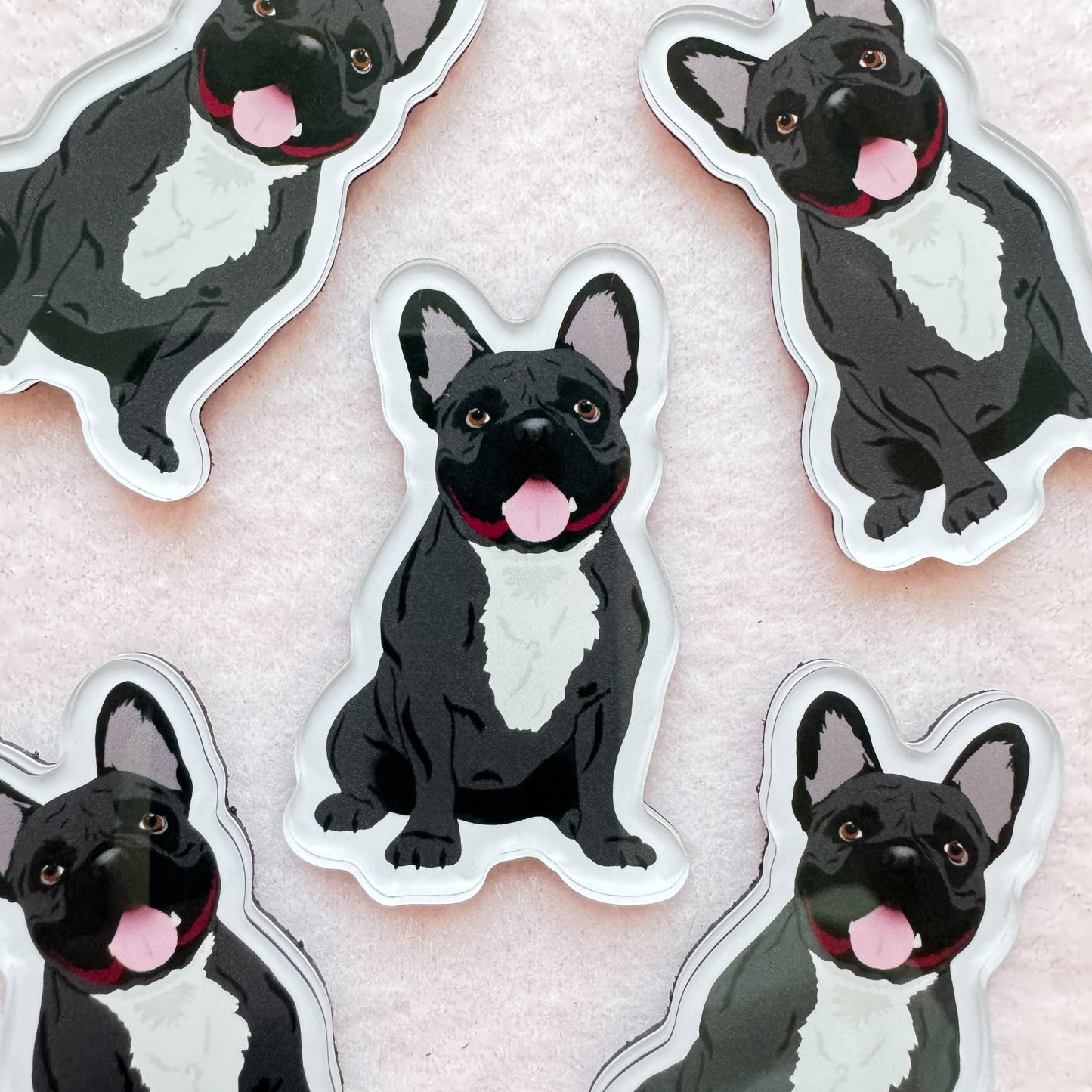 Frenchie (black) Magnet