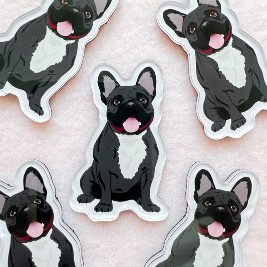Frenchie (black) Magnet