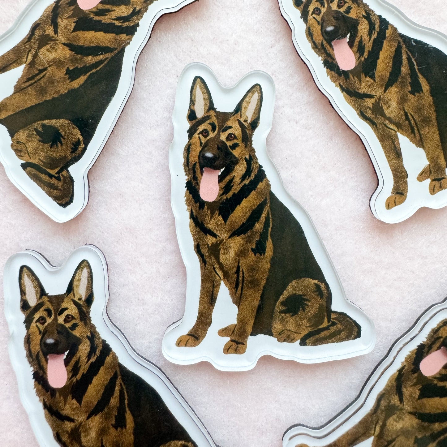 German Shepherd (sable) Magnet