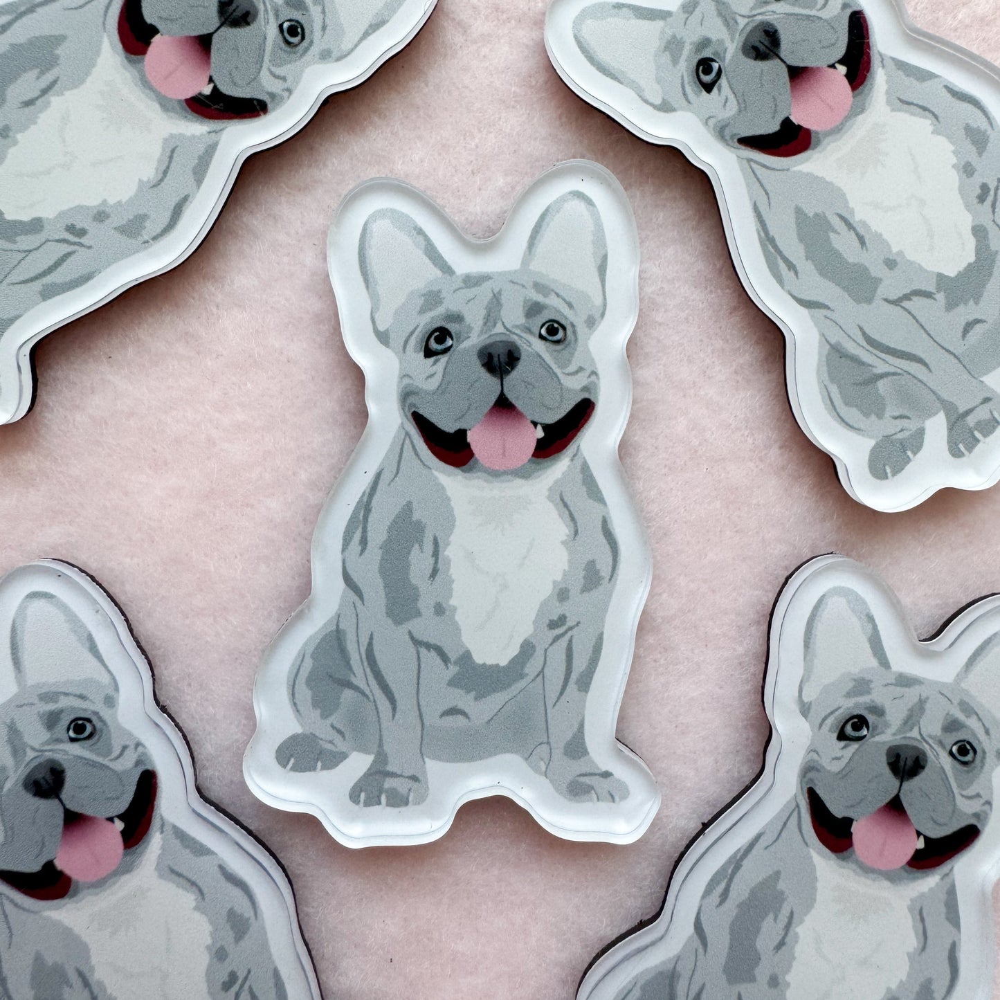Frenchie (blue merle) Magnet