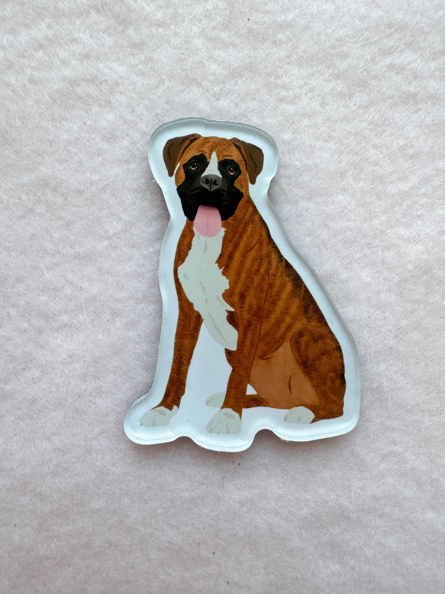 Boxer (brindle) Magnet