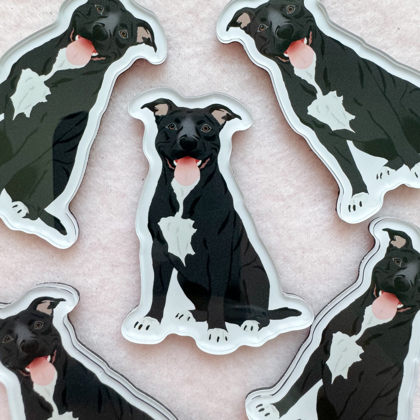Pit Bull (black) Magnet