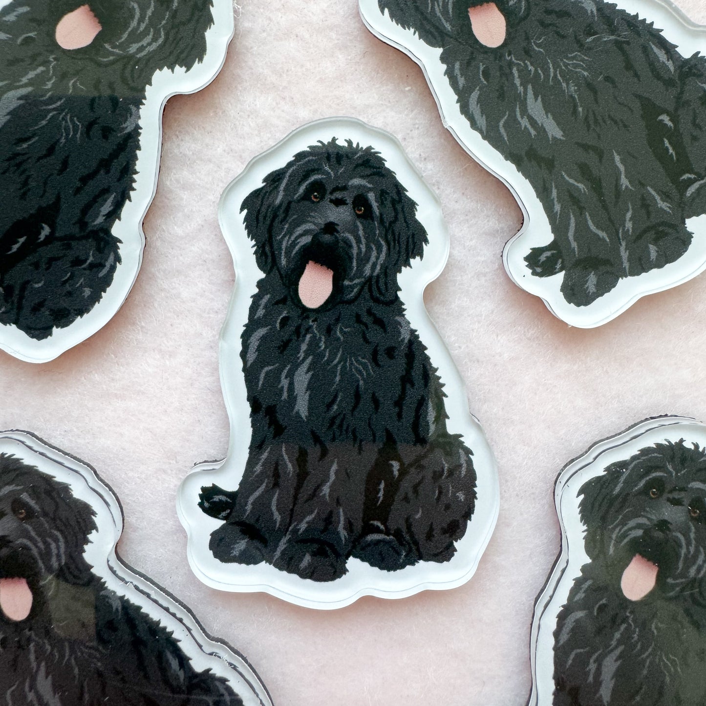 Goldendoodle, Labradoodle (black) Magnet