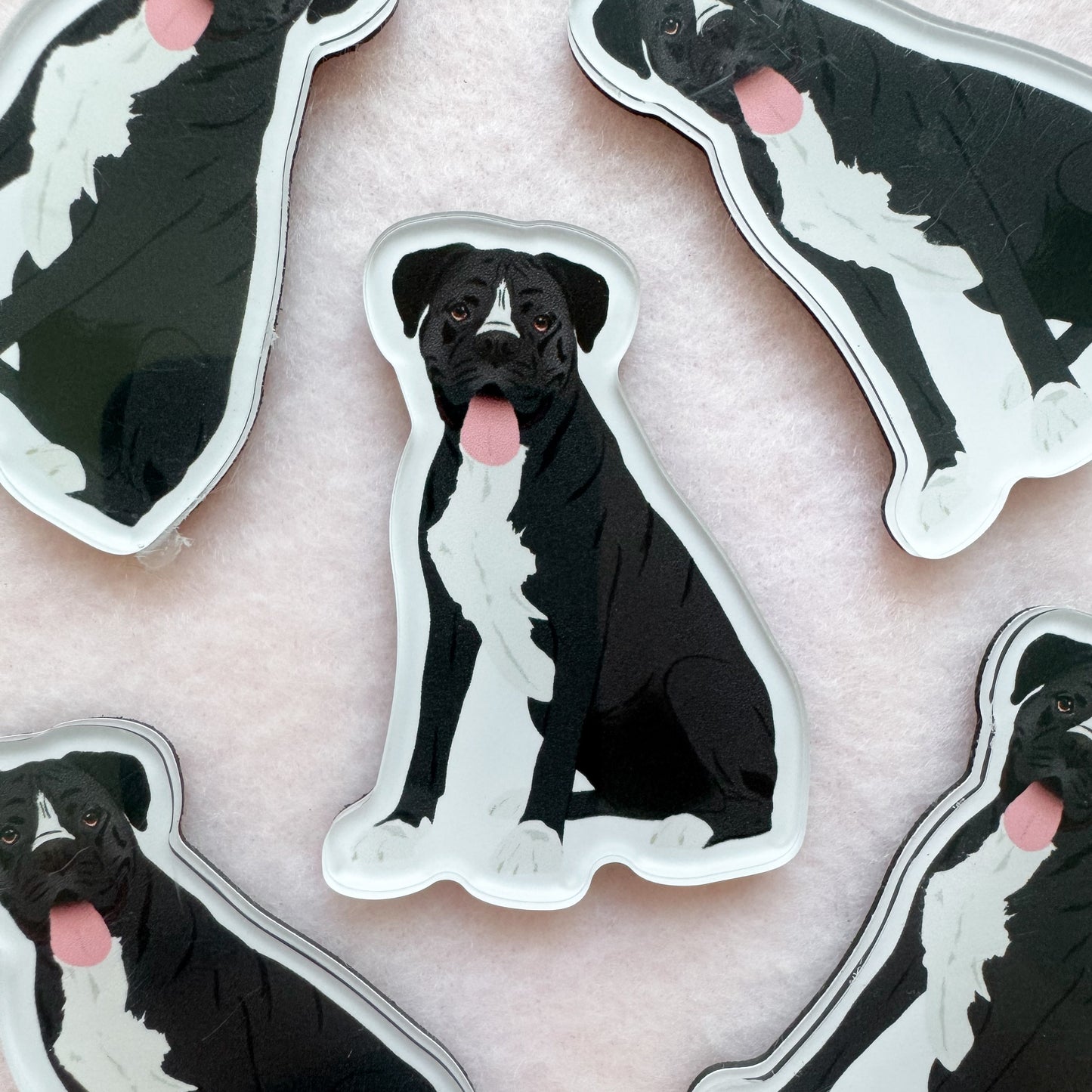 Boxer (black) Magnet