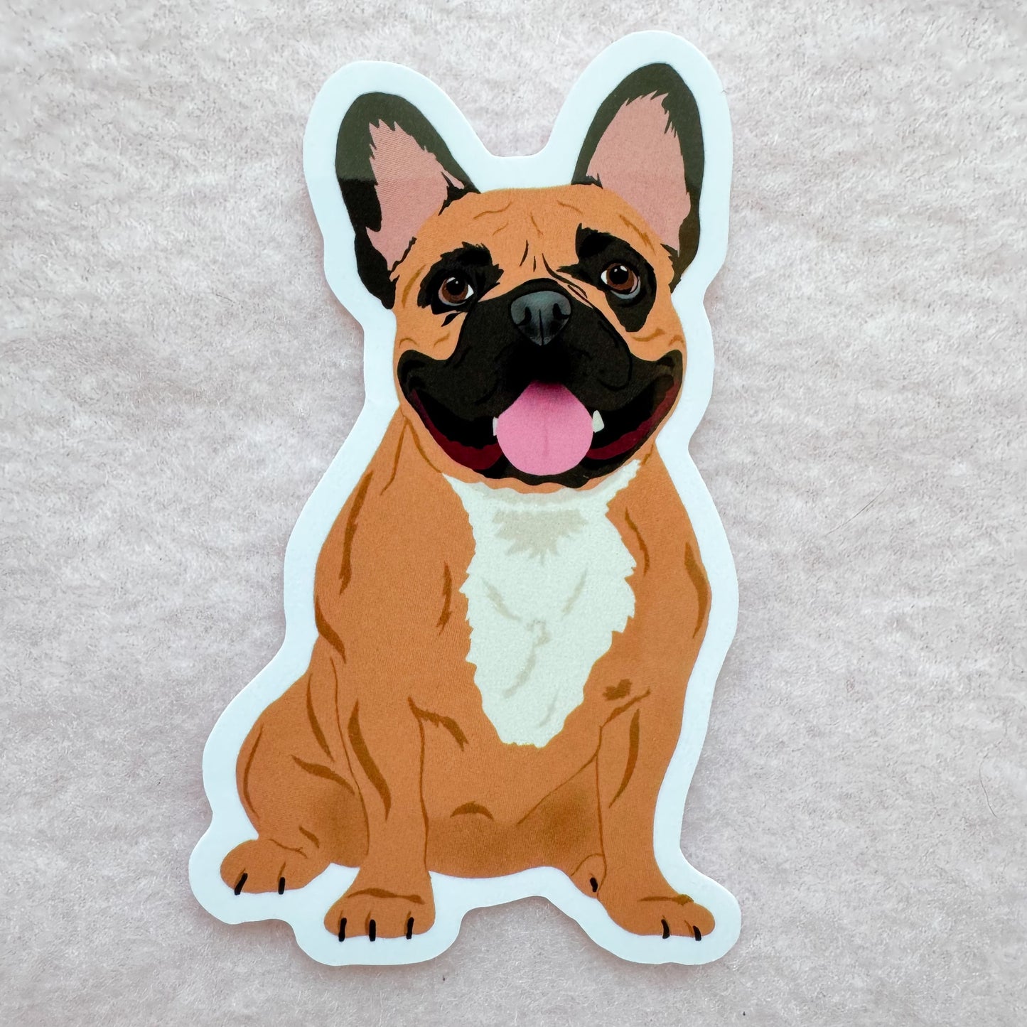 Frenchie (fawn) Sticker