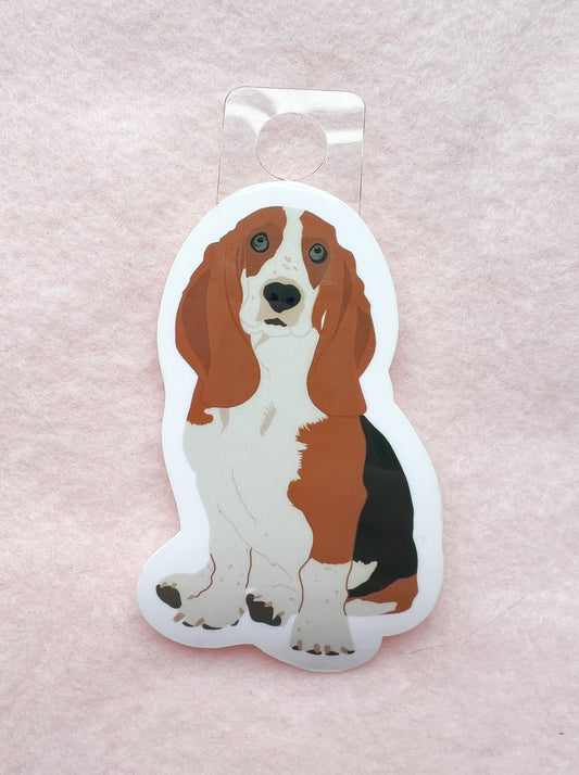 Basset Hound Sticker