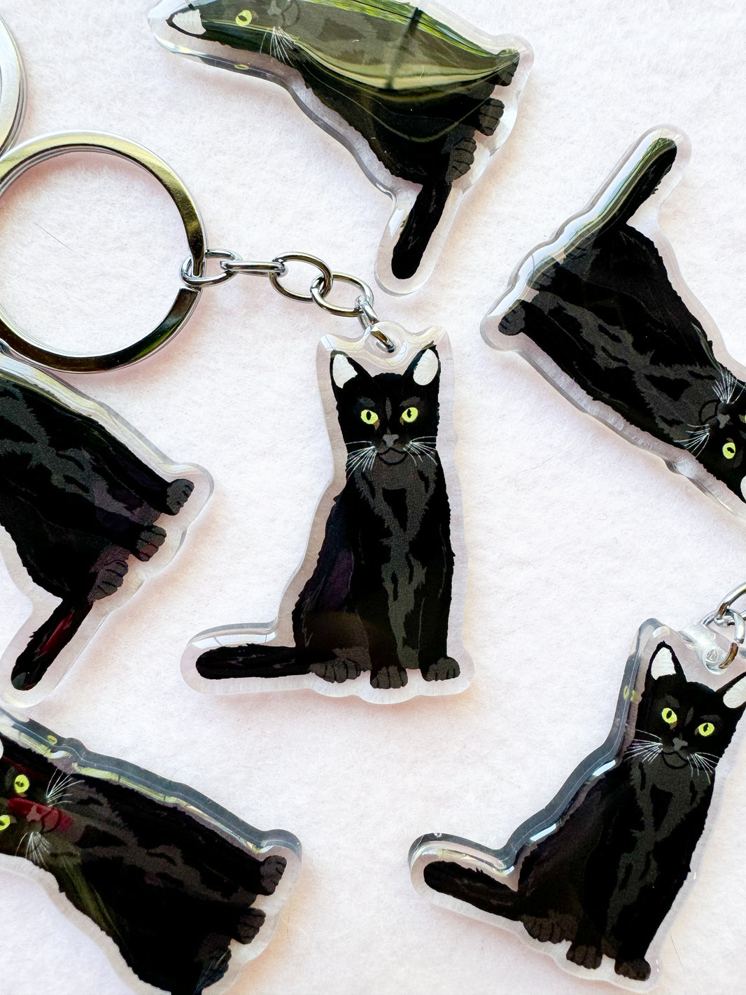 Shop Cat Keychains - Our Cheery Corner