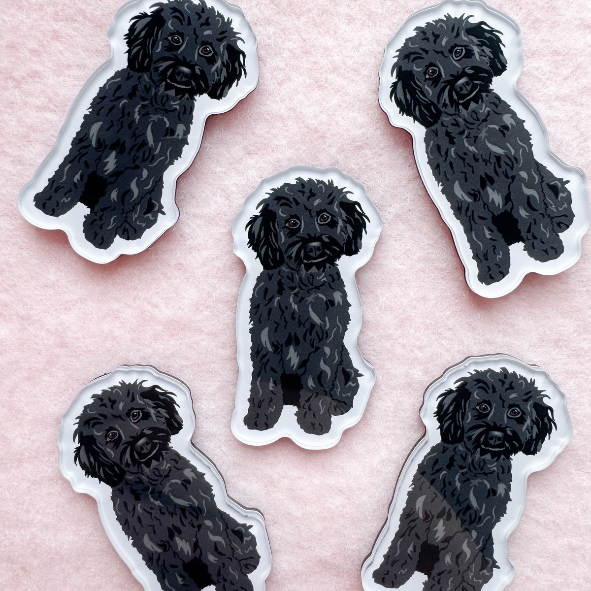 Cockapoo Magnet Cockapoo, Mini Goldendoodle, Multipoo Magnet - Our Cheery Corner