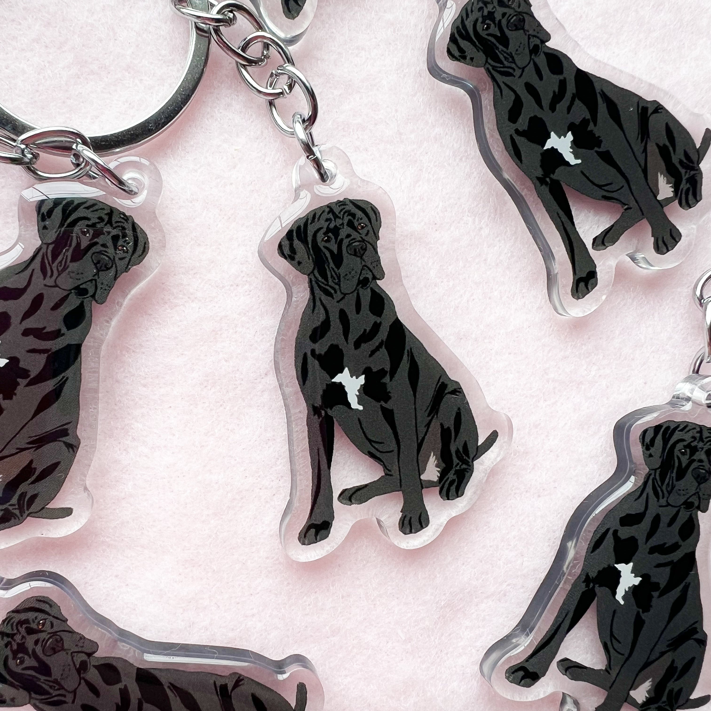 Cane Keychain Cane Corso Keychain - Our Cheery Corner